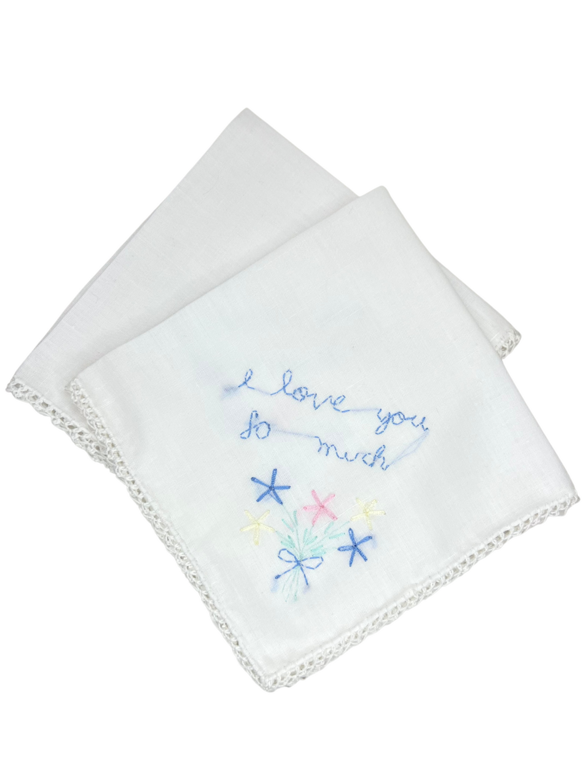 I Love You So Much Handkerchief