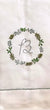 Green Wreath with Initial DIY Se