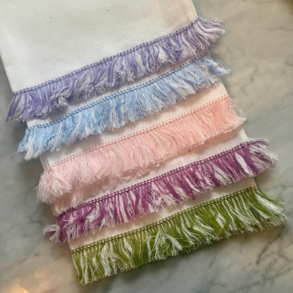 Hand-Knotted Fringe Hand Towel