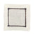 Black Ladder Stitch Cocktail Napkin