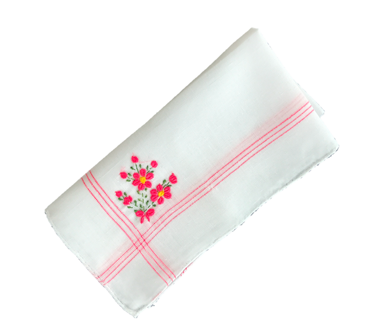 Colorful Handkerchief Collection: Rose with Flowers