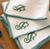 Fern Color Edge Dinner Napkin