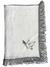 Fringe Dinner Napkin with Hand Stitched Paloma - Holiday Collection