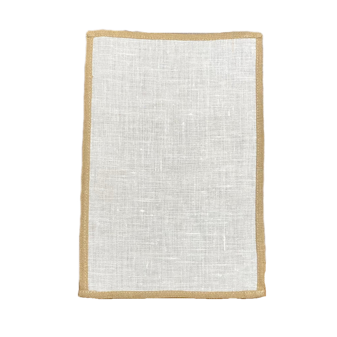 Beige Fold Over Color Edge Napkin