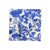 Block Print Napkin In Classic Blue and White