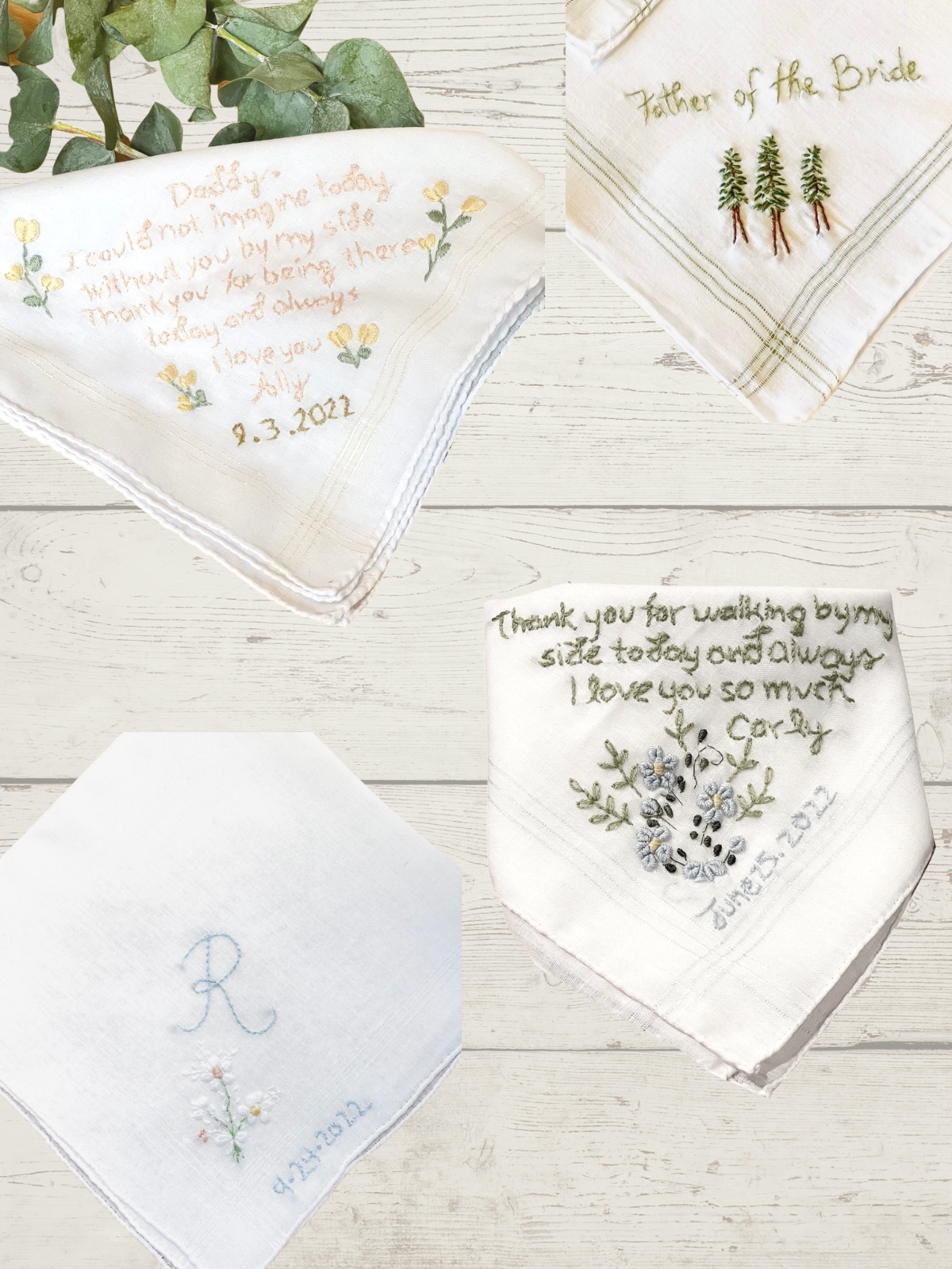 Custom Made to Order Handkerchief