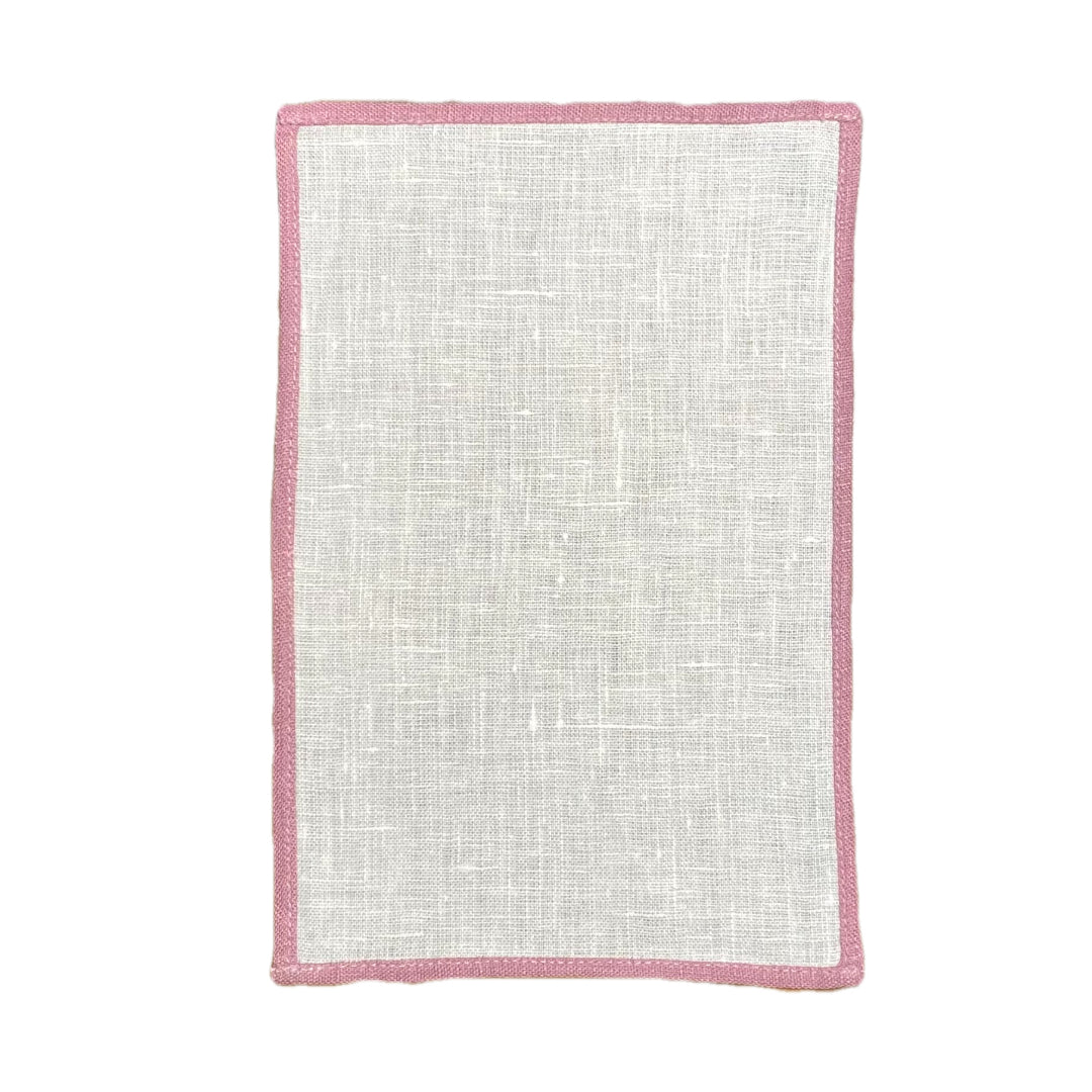Light Plum Fold Over Color Edge Napkin