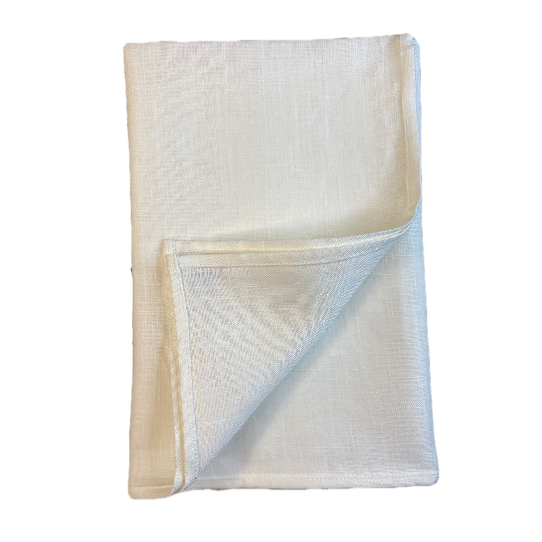 White Color Edge Dinner Napkin