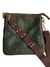 Leather Crossbody - Green model 2