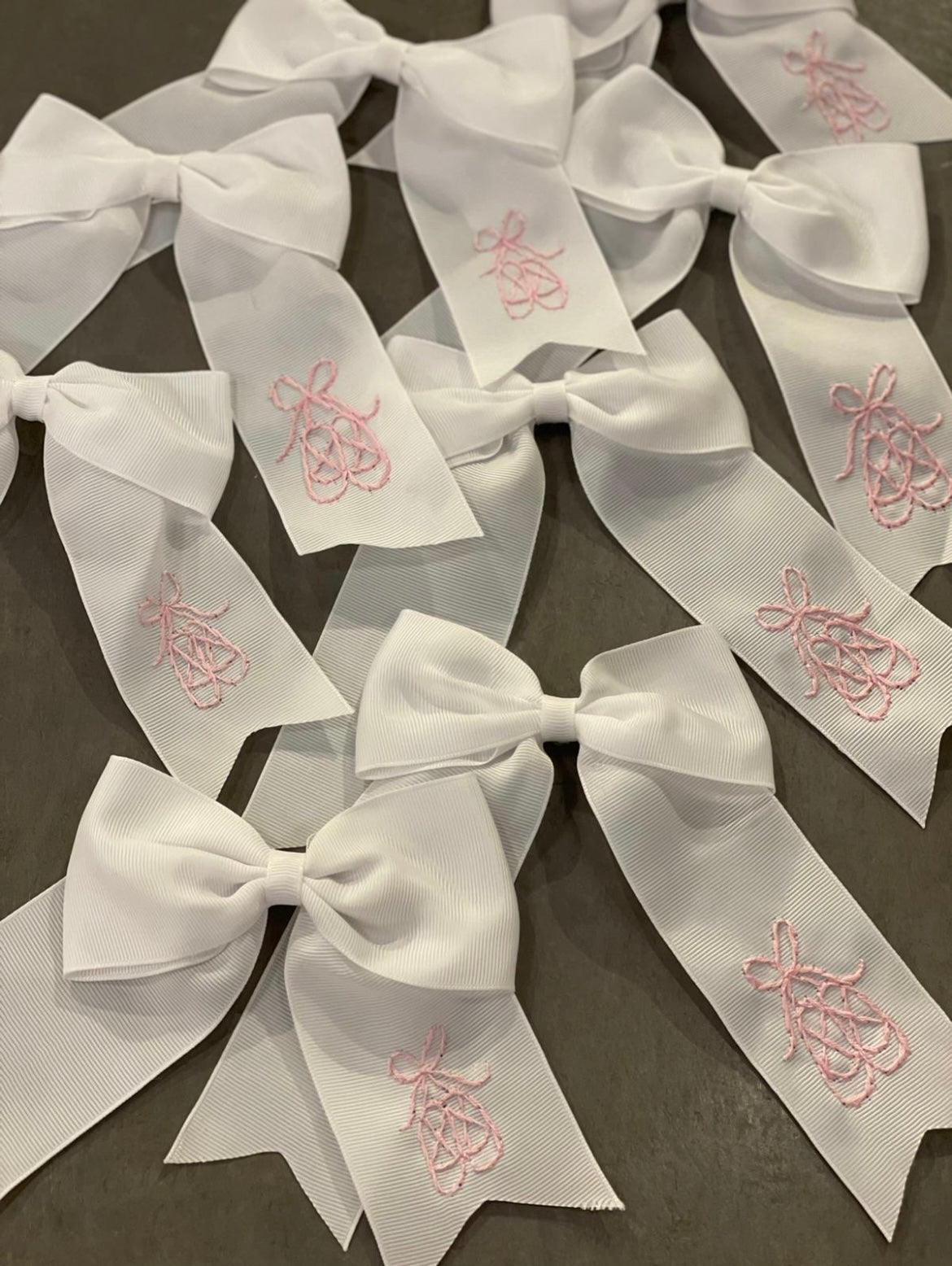 Ballet white Bow