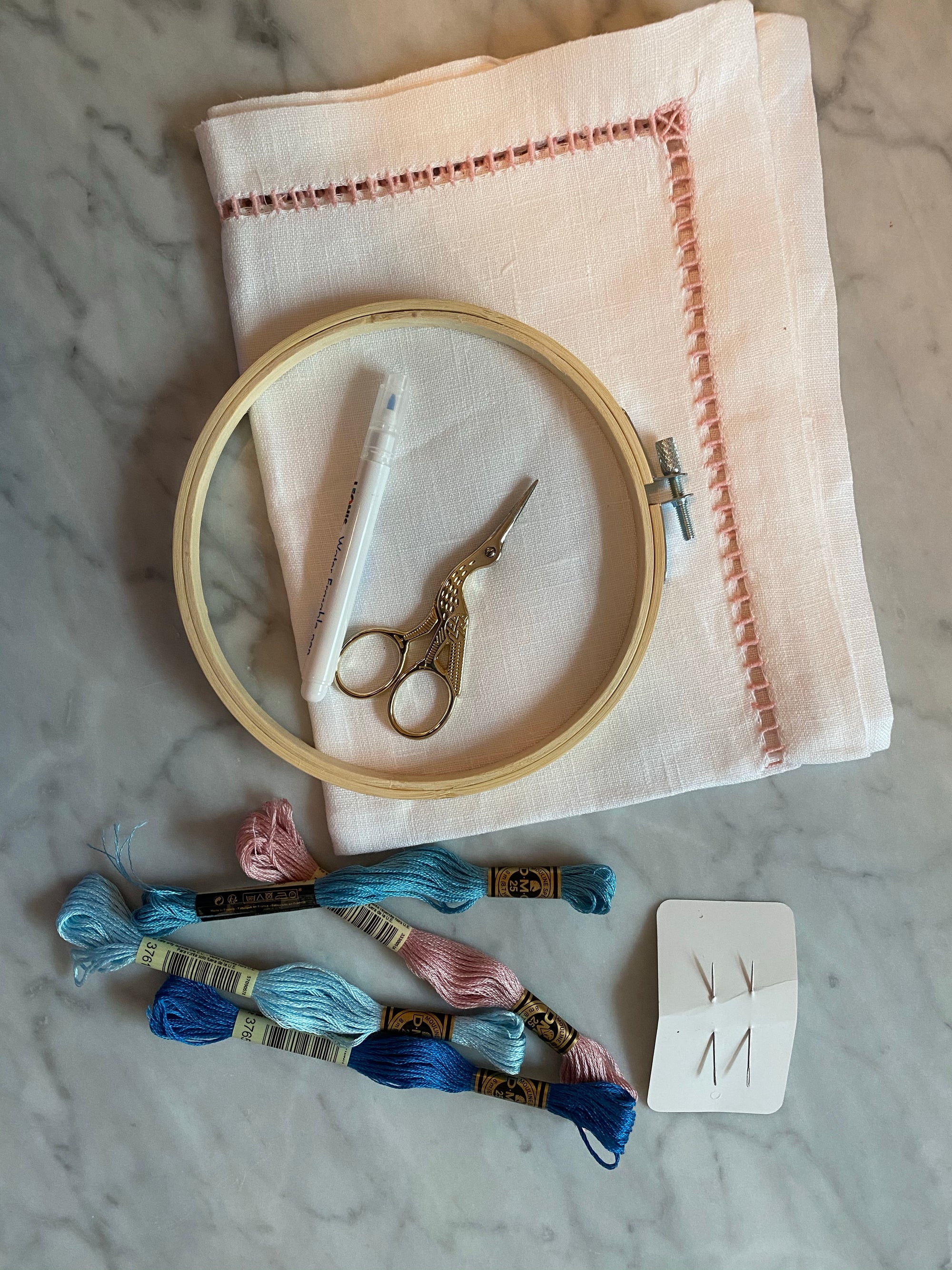 Embroidery Supplies Starter Kit