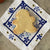 Blue Flowers Cocktail Napkins - Set of 4