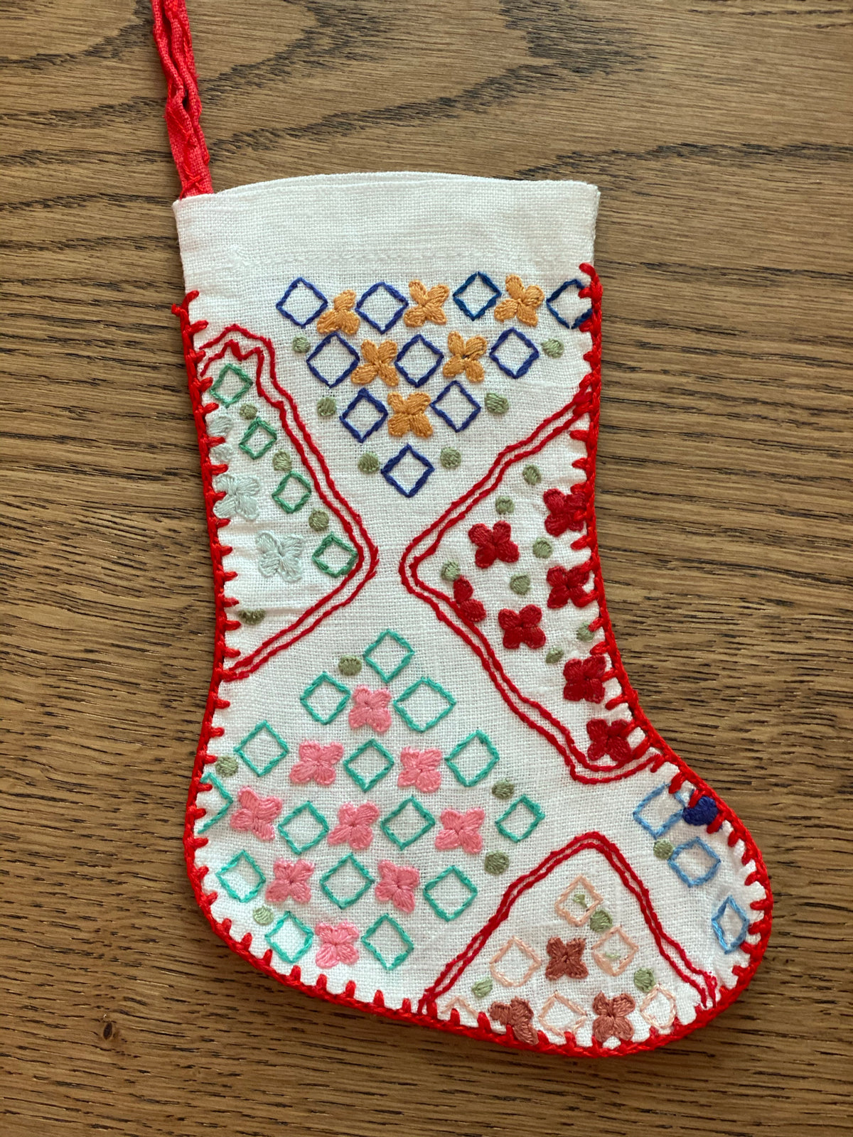Stocking Ornament #1