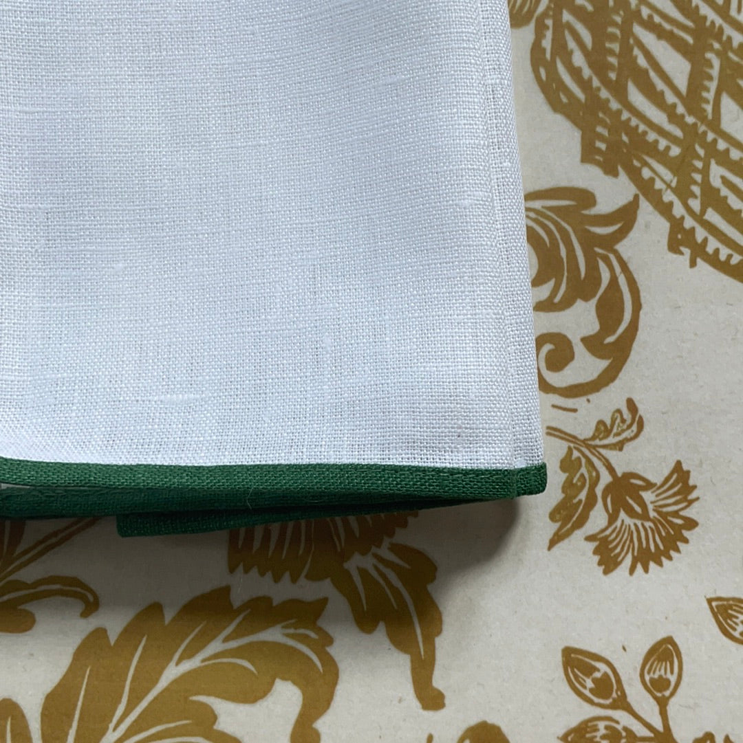 Emerald Color edge Hand Towel