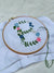 DIY Flower Alphabet Hand Towel Kit