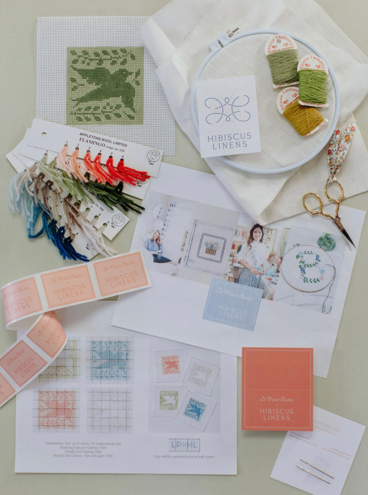 Needlepoint Canva Kit