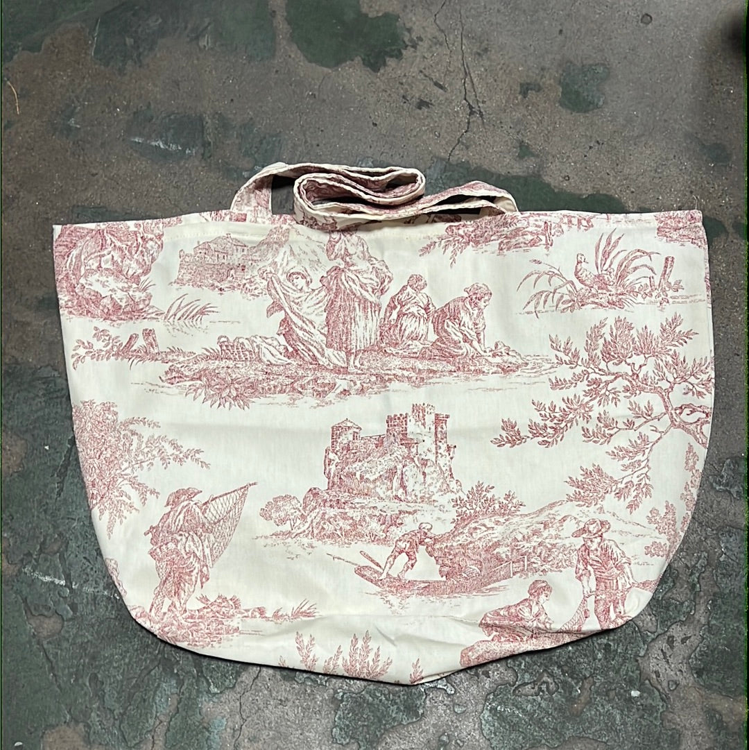 Tote Bag / Navy Toile