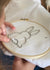 Bunny hand towel DIY kit