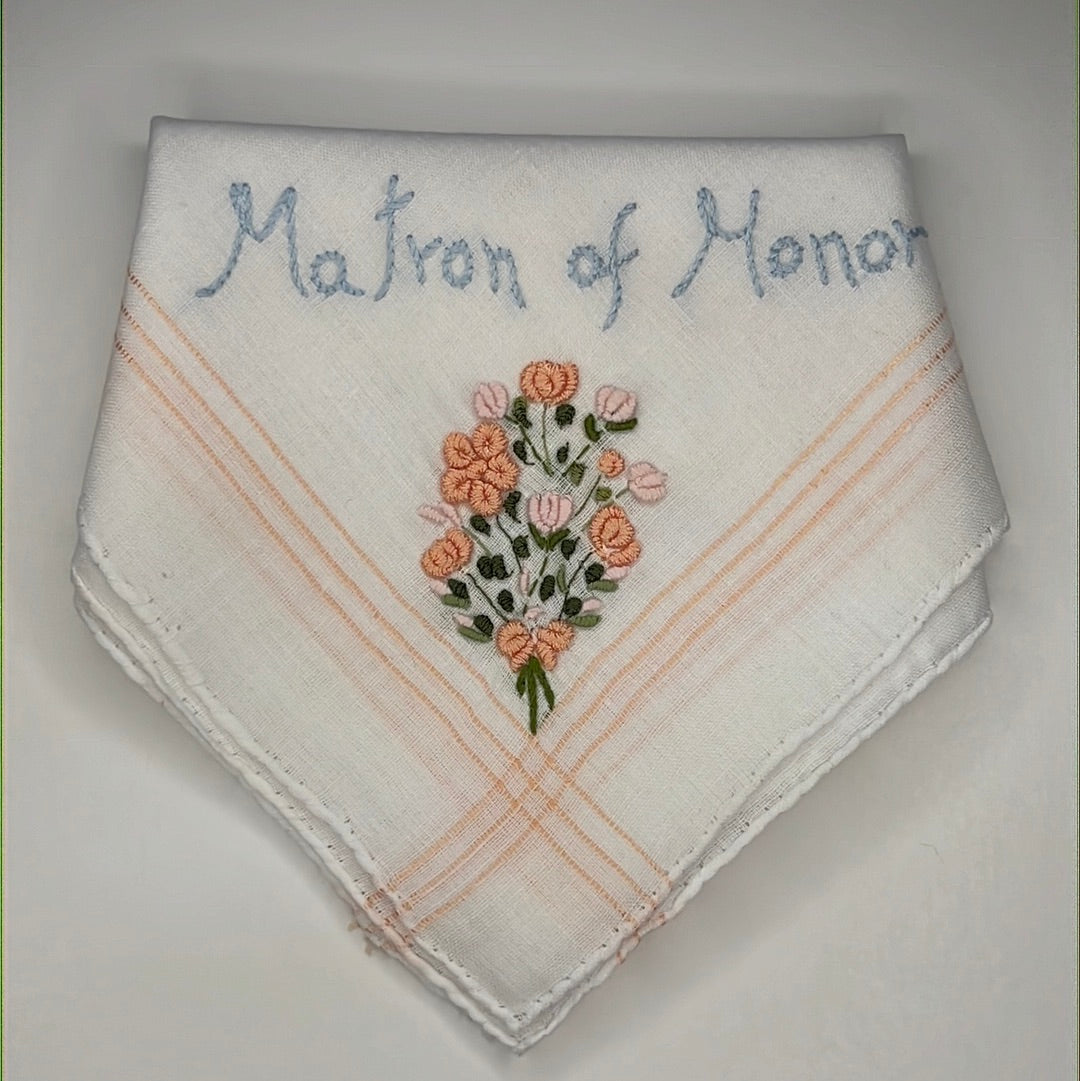 Matron of Honor - Handkerchief