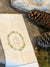 Green Wreath with Initial