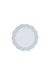 Set of Four Pink and Light Blue Round Appliqué