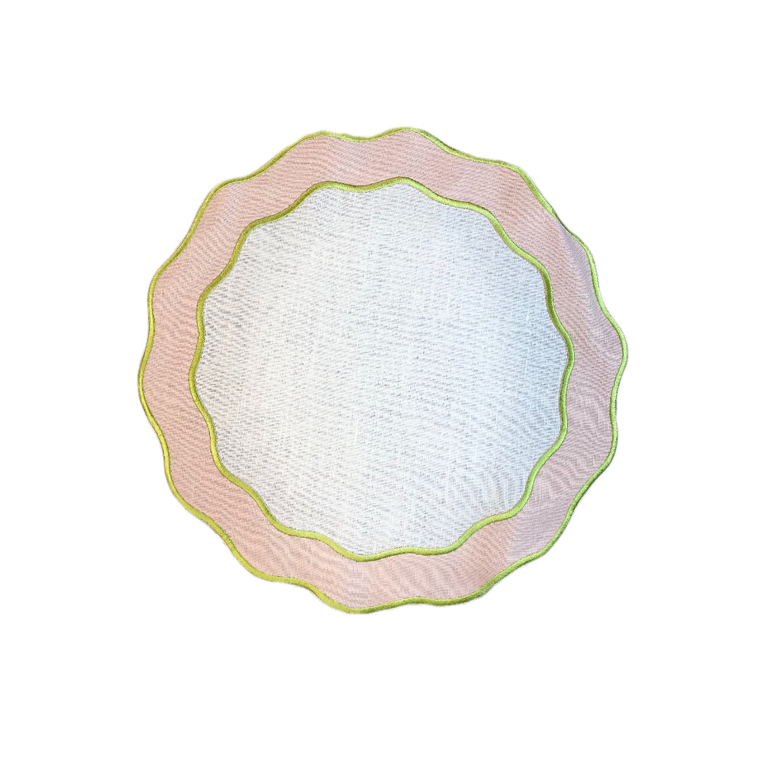 Apple on Petal Applique Placemat