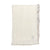 Solid White Hand Knotted Fringe Dinner Napkin