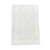 White Flower Hemstitch Dinner Napkin with White Accent